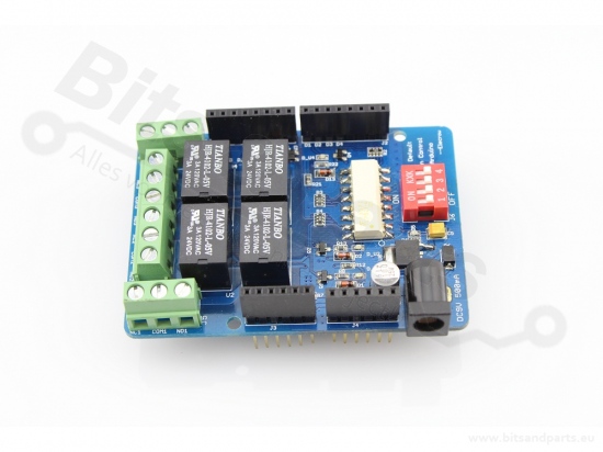 Relay shield for Arduino